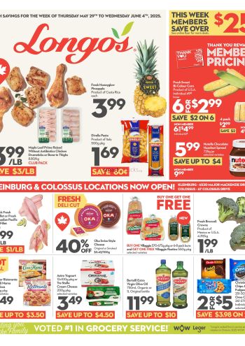 Longos offer thumb