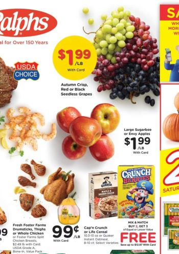 Ralphs offer thumb