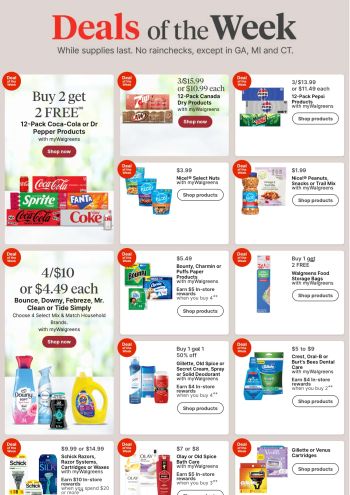 Walgreens offer thumb