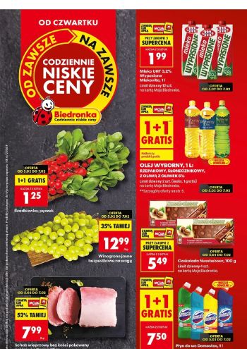 Biedronka offer thumb